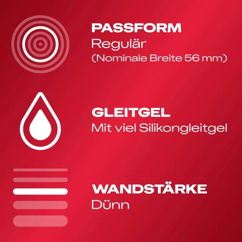 Durex Gefühlsecht Extra Feucht - 8 Stk