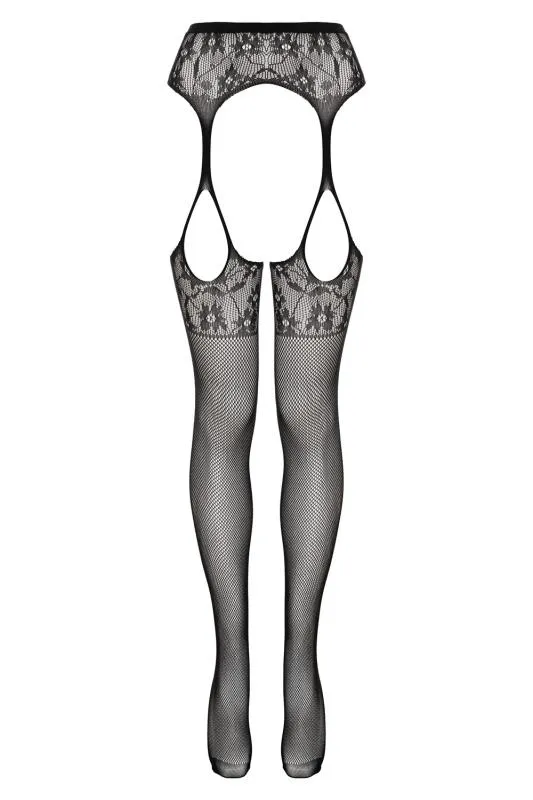 Christine - Strapsstrumpfhose Sulita - Schwarz