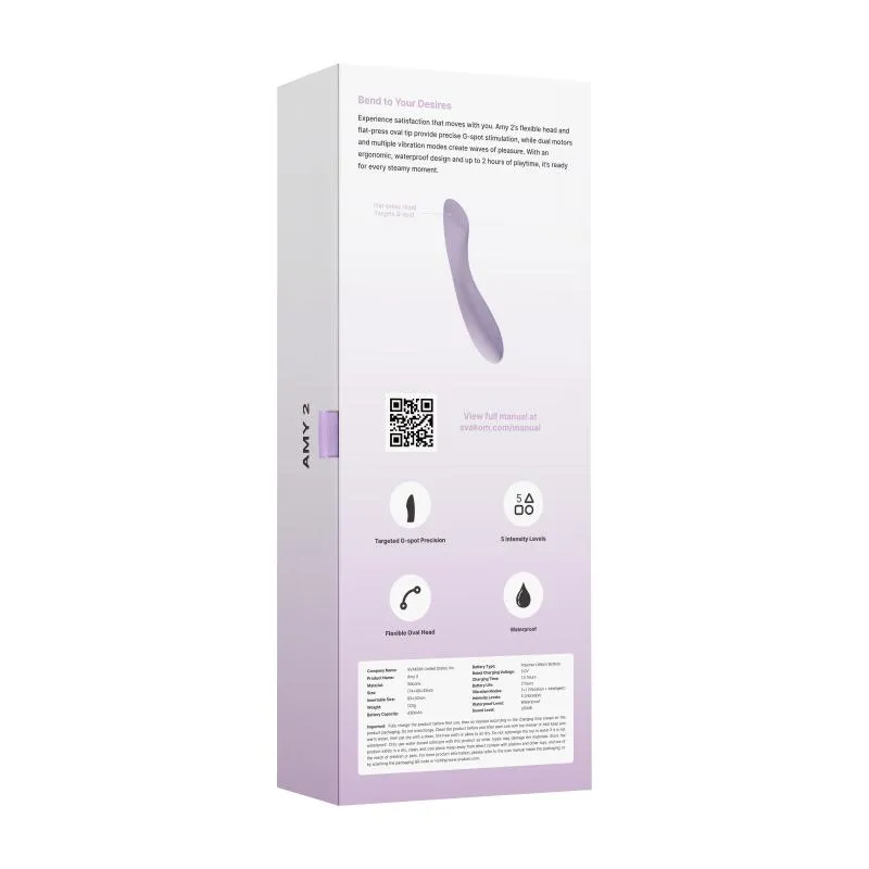 SVAKOM »Amy 2« G-Punkt Vibrator