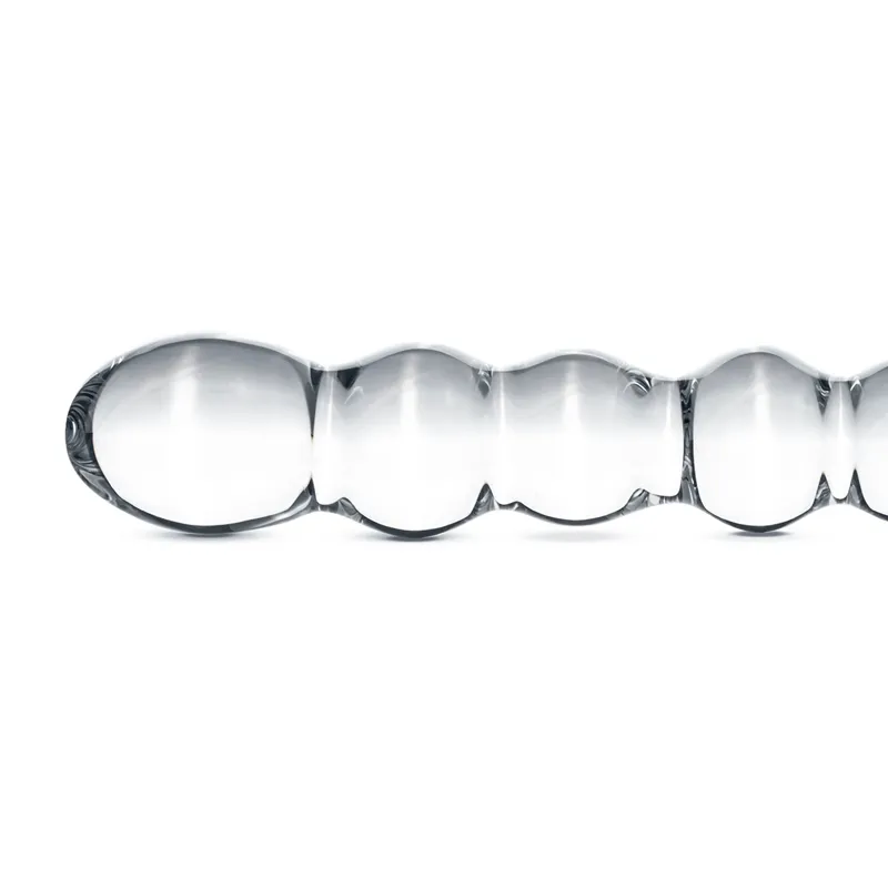 Gildo »gewellt« Glasdildo - 20cm