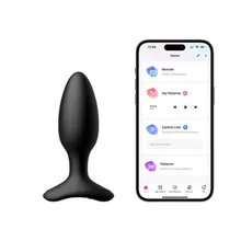 Lovense - Hush 2 Vibrationsbuttplug Mit App - Schwarz Lovense - Hush 2 Vibrationsbuttplug Mit App - Schwarz