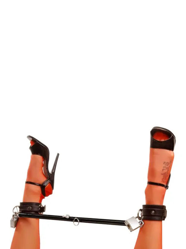 Master Series - Verstellbare Spreizstange aus Stahl in Schwarz