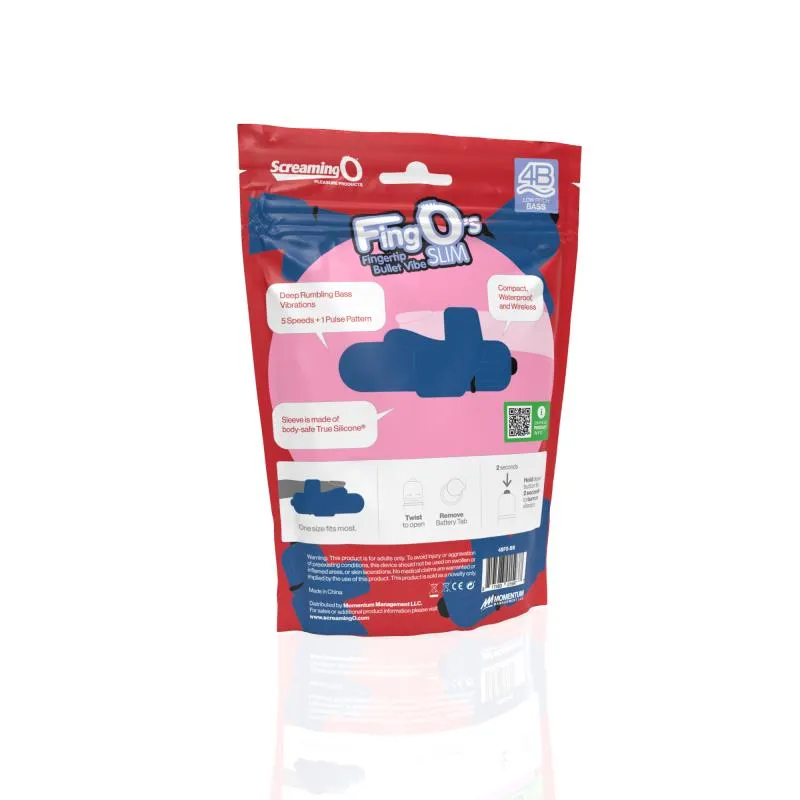The Screaming O - 4B FingO SlimBlueberry