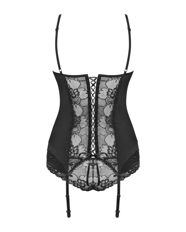 Heartine Strumpfhalter-Korsett-Set
