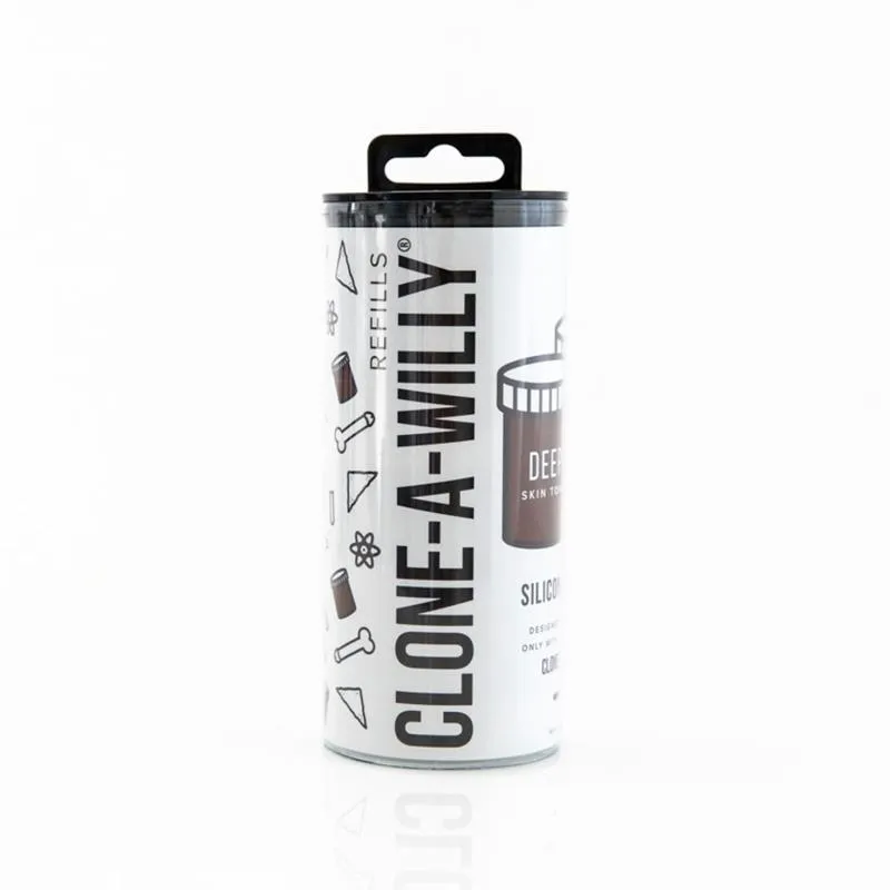 Clone-A-Willy - Refill Deep Skin Tone Silicone