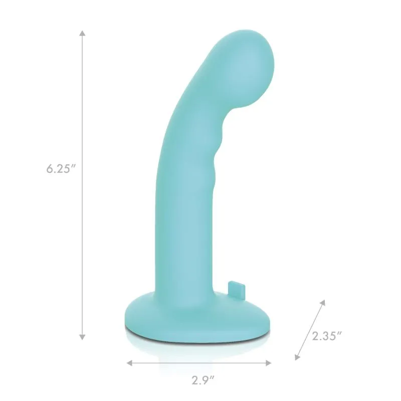 Pegasus - 6? Remote Control Ripple P-Spot G-Spot Silicone Peg with Harness