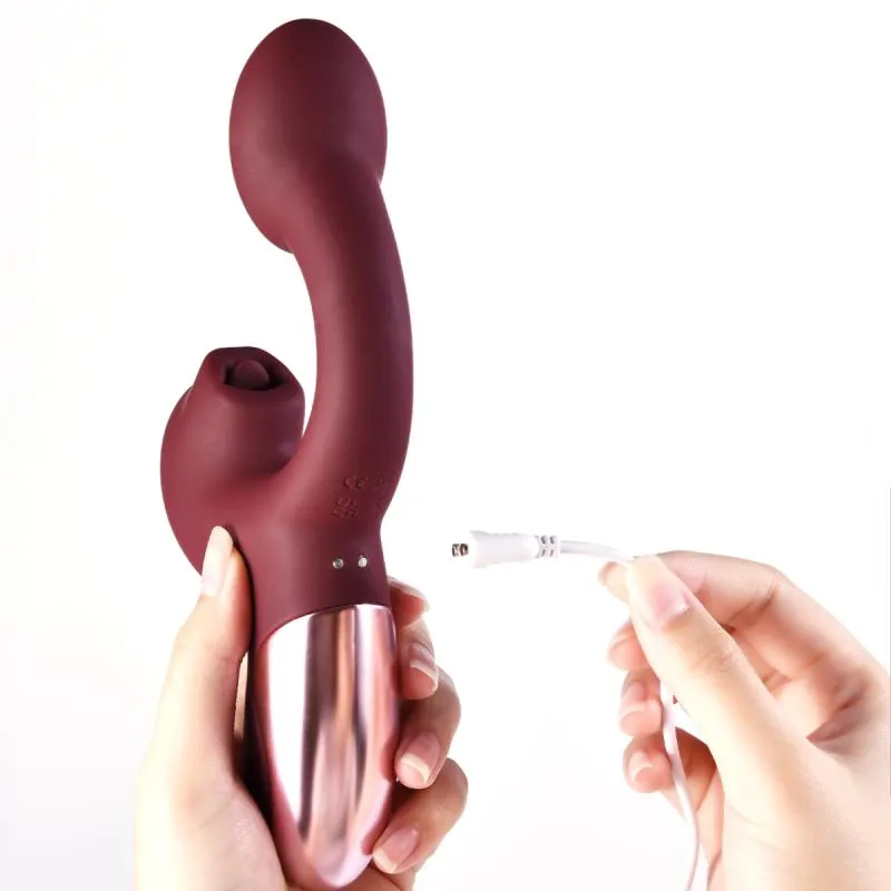 Magic Motion – Magic Ponder Vibrator mit Lick & G-Punkt Funktion – Rot