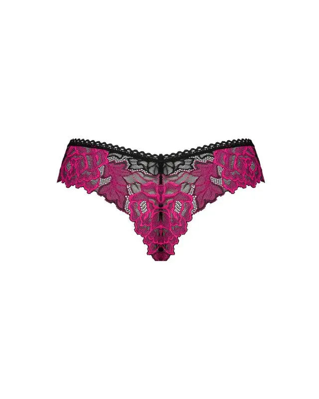 Obsessive - Rosenty Slip - Schwarz/Lila