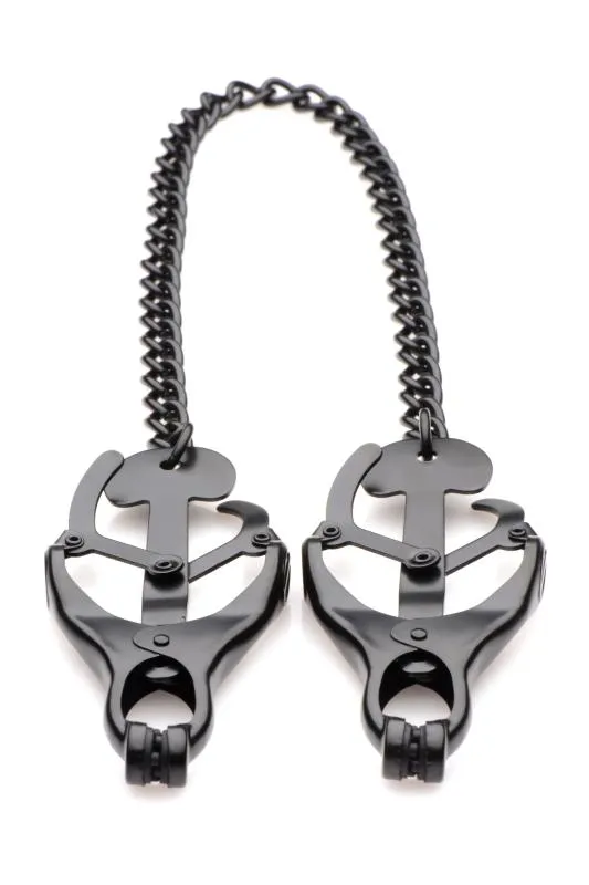 Master Series - Monarch Noir Nipple Vice