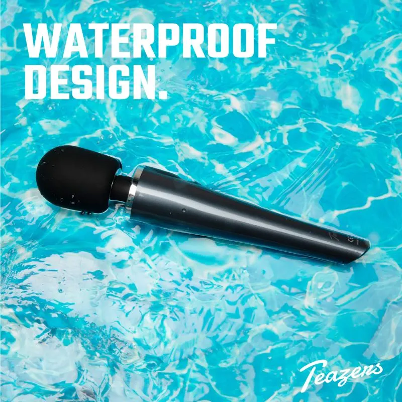 Teazers – Black Lightning Wand Vibrator – Schwarz