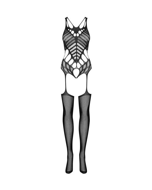 Obsessive - G139 Bodystocking - Schwarz