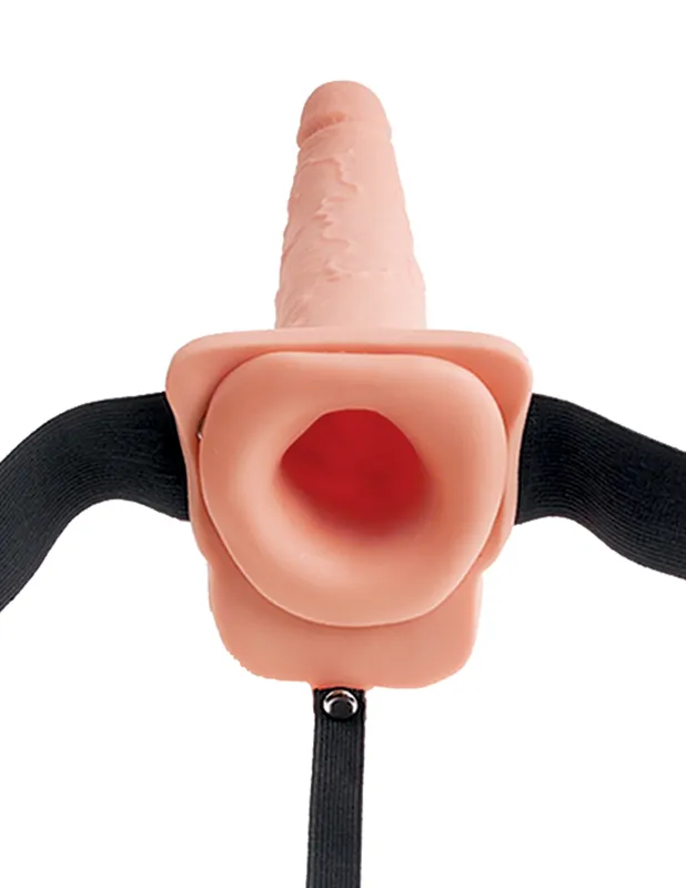 Fetish Fantasy »Hollow Squirt« Strapon Dildo - 22 cm