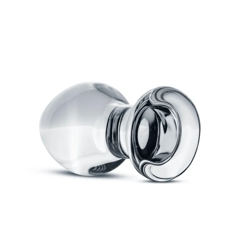 Gildo »Transparent« Analplug aus Glas - 9cm