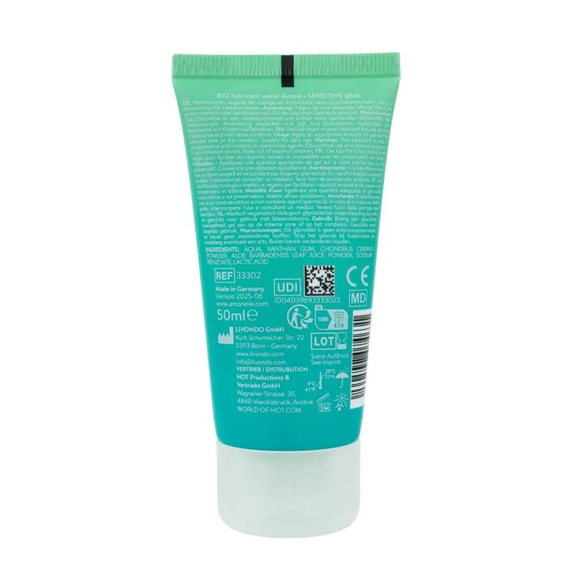 AMORELIE Care »Bio-Gleitgel Sensitiv« – 50 ml