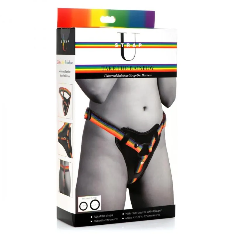 Strap U - Take the Rainbow Universelles Strap-on-Gurtzeug
