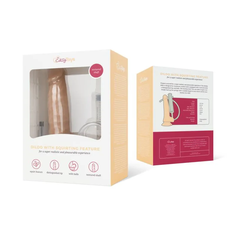 Squirting Dildo mit Spritze