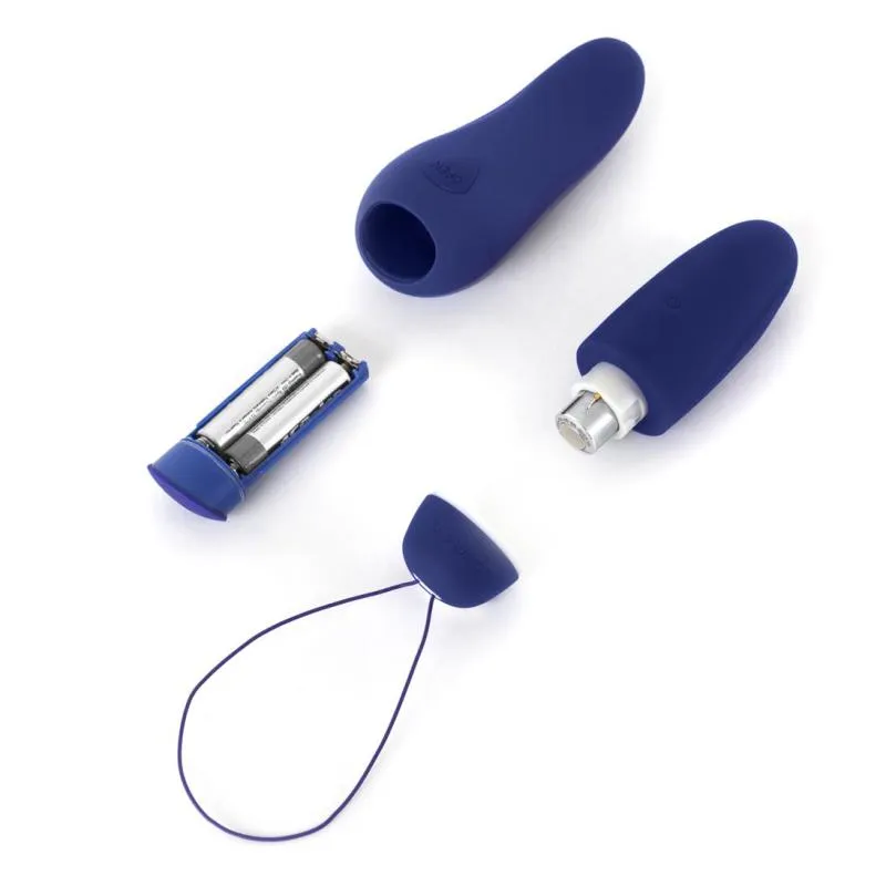B Swish - bnaughty Deluxe Unleashed Vibrating Bullet Midnight Blue