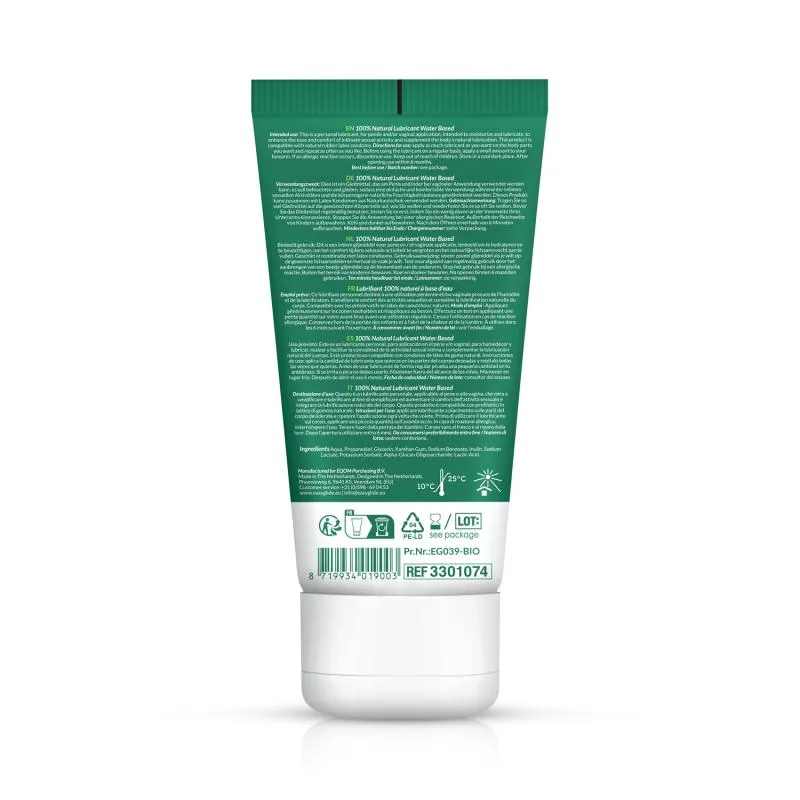 EasyGlide - Bio & Natural Wasserbasiertes Gleitmittel Duftfrei - 100 ml