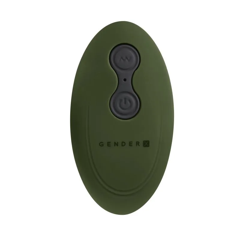 Gender-X »The General« Analplug mit Vibration