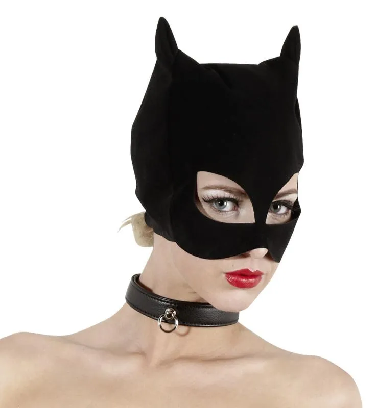 Kopfmaske schwarz