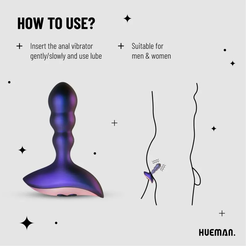 Hueman »Interstellar« Analvibrator mit Fernbedienung