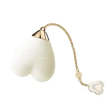 Zalo - Baby Heart Personal Massager Vanilla White Zalo - Baby Heart Personal Massager Vanilla White