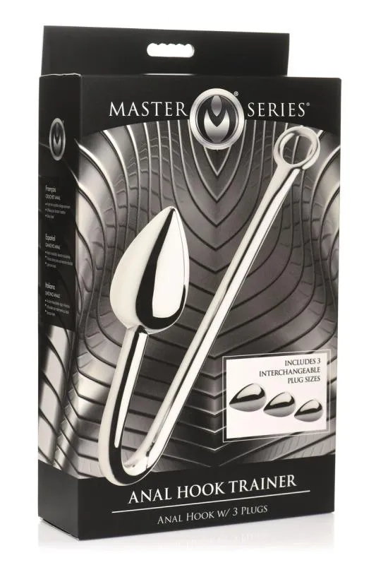 Master Series - Analhaken-Trainer-Set - Silber