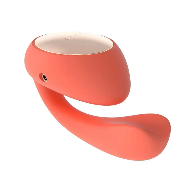 Lelo - Ida Wave Dual-Stimulations-Massager Korallenrot