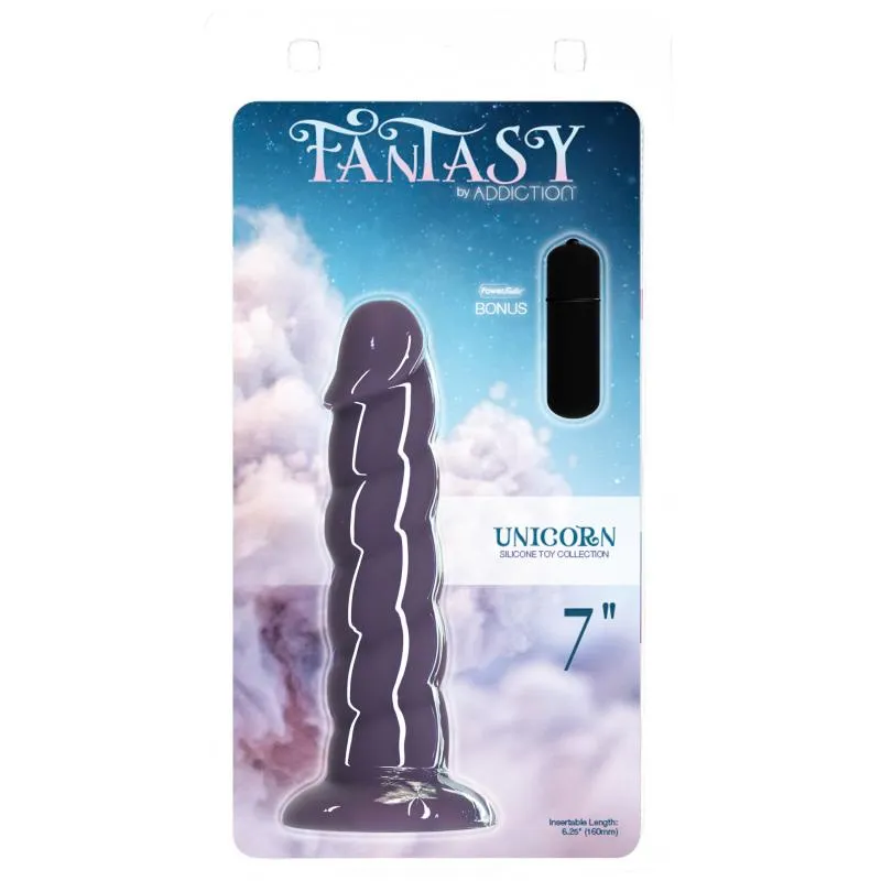 Addiction – Fantasy Unicorn Dildo 18 cm – Lila