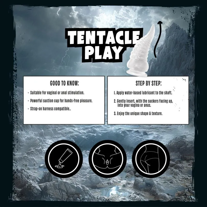 Mythical Mates - Tentacle Play Jelly Dildo - 20 cm