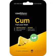CoolMann - Cum Nahrungsergänzung - Ananas 60 pcs CoolMann - Cum Nahrungsergänzung - Ananas 60 pcs