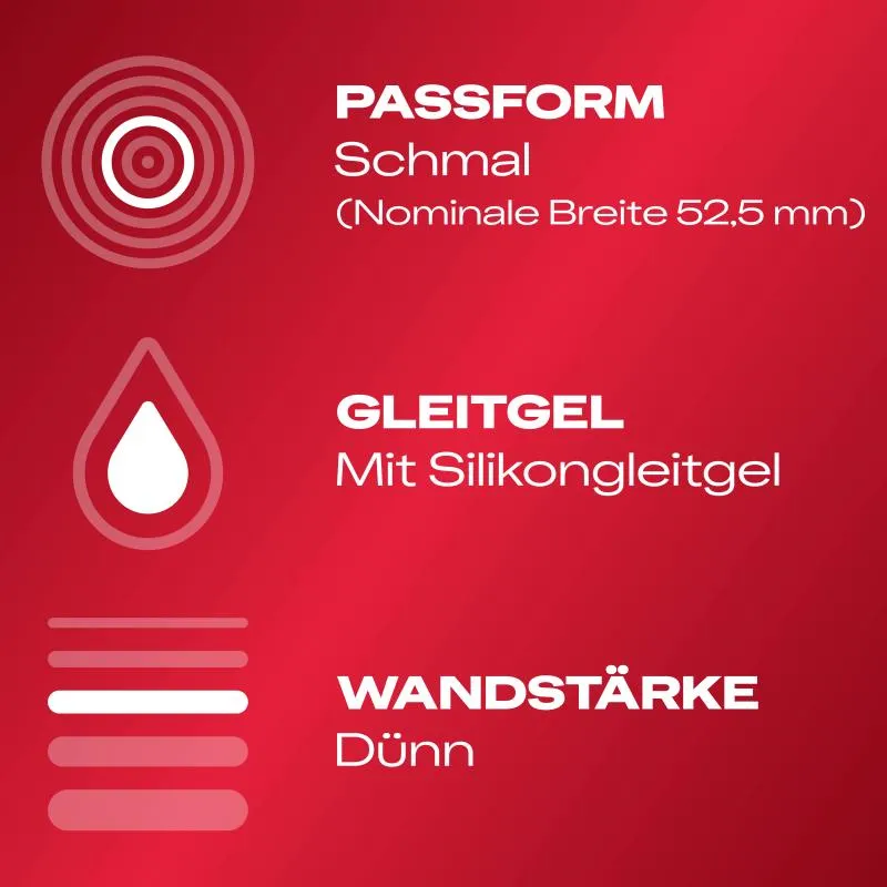 Durex Gefühlsecht Slim Fit - 8 Stk