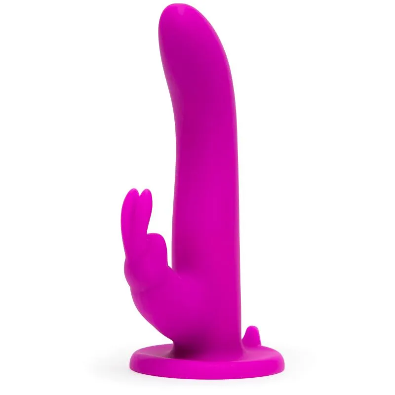 Happy Rabbit – Vibrations-Strap-On Set – Magenta