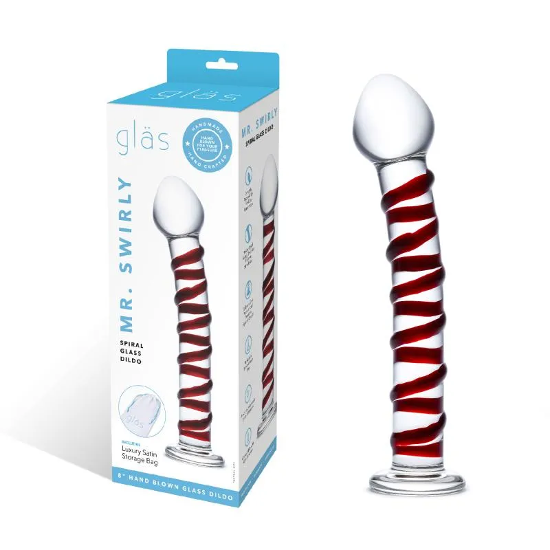 Glas - Mr. Swirly Glass Dildo