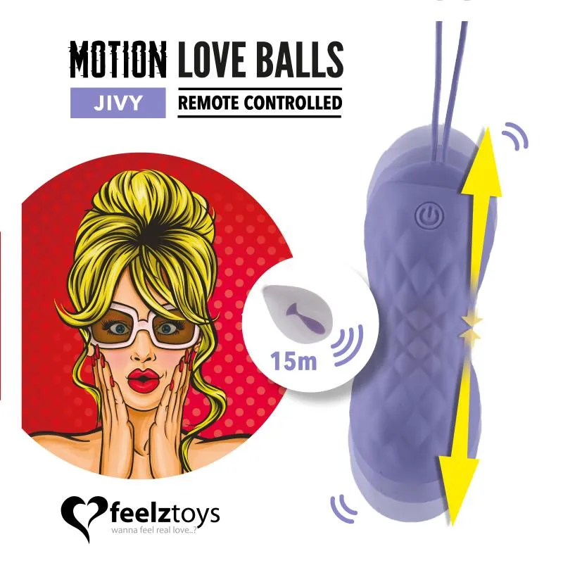 FeelzToys »Jivy« Vibro-Ei Set mit Fernbedienung