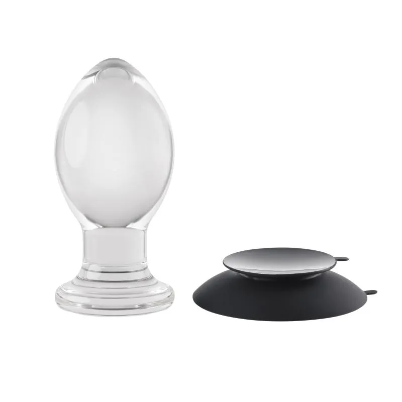 Gender-X »Crystal Ball« Analplug mit Saugnapf