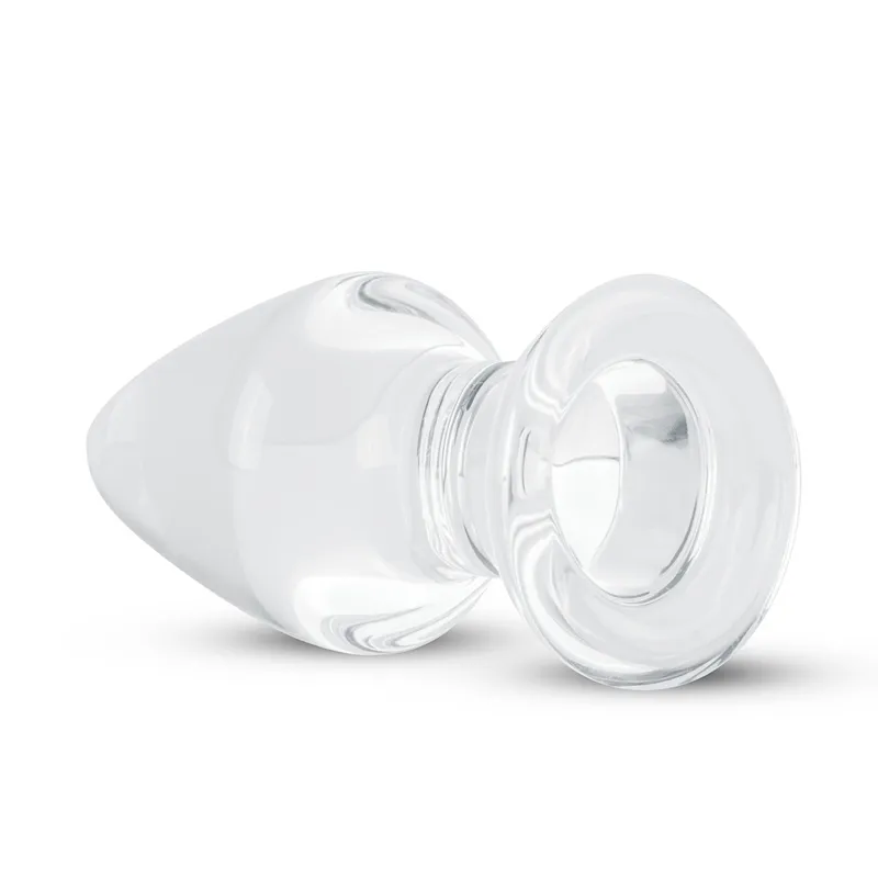 Gildo »Transparent« Analplug aus Glas - 9.5cm