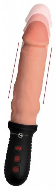 Master Series Vibrator mit Stoßfunktion