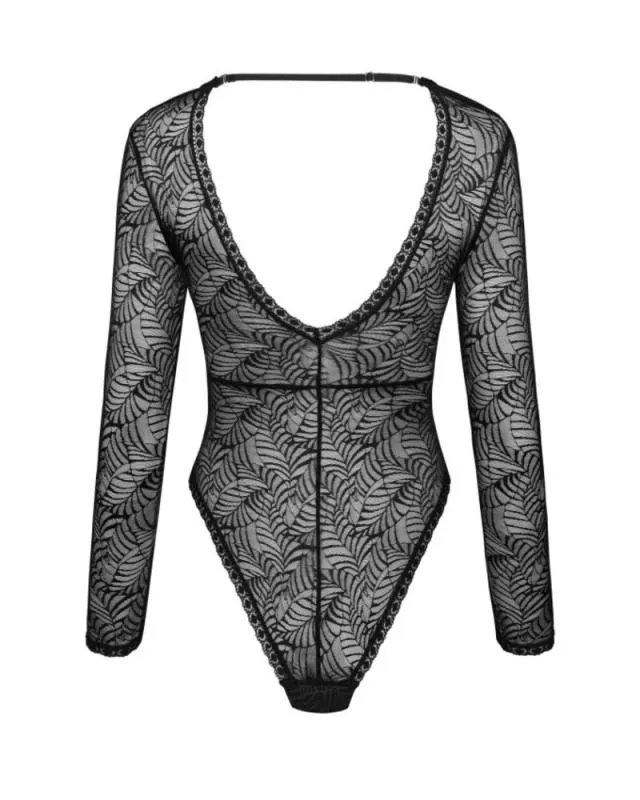 Eleganter Body mit langen Ärmeln