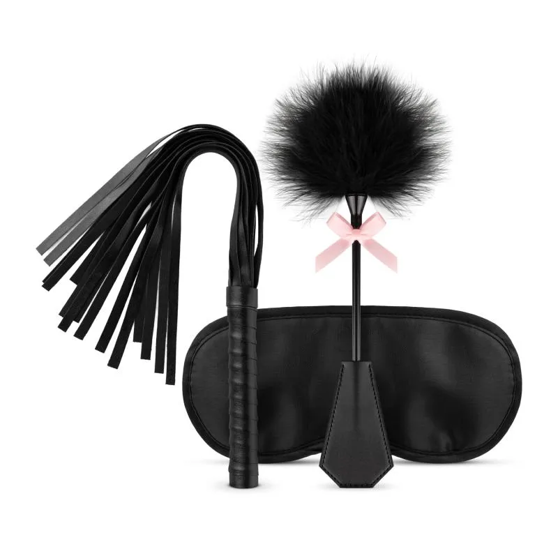 Bondage-Set 3-teilig - Schwarz