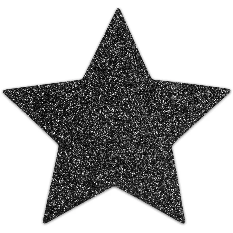 Bijoux Indiscrets – Flash Star Body Art – Schwarz