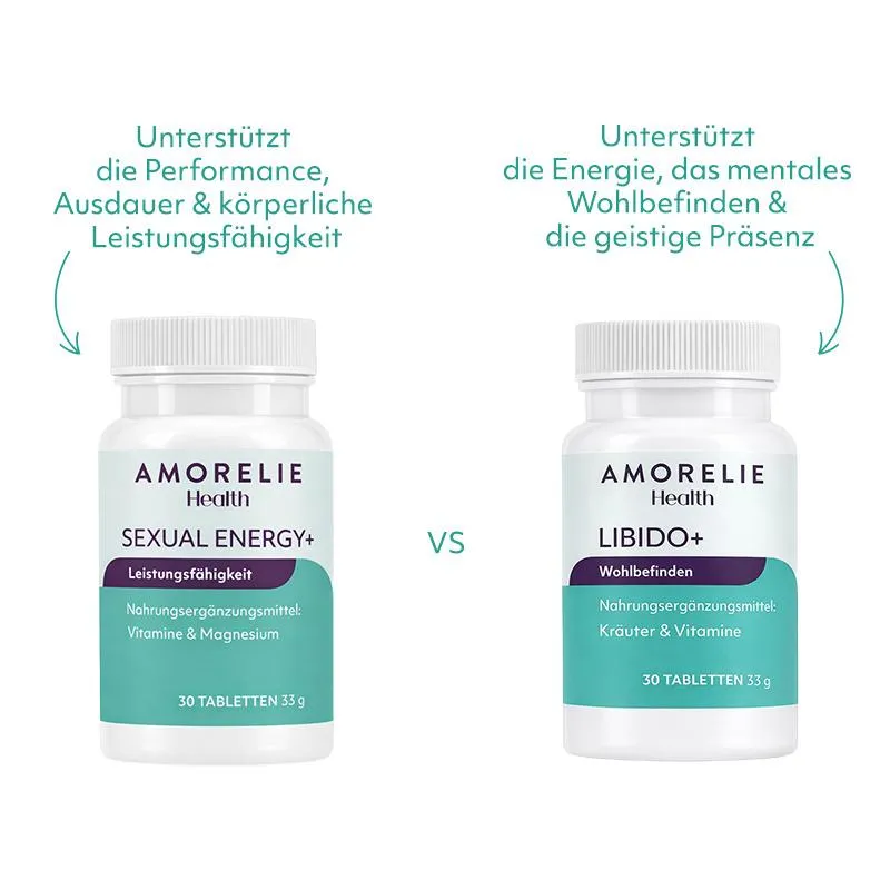 AMORELIE Health »Sexual Energy+« für Ihn - 30 Tabletten
