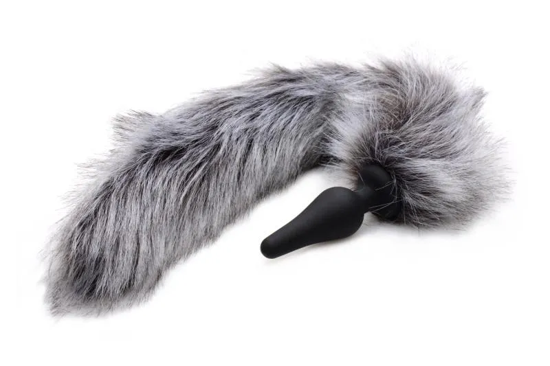 TAILZ - Grey Wolf Schwanzplug & Ohren-Set