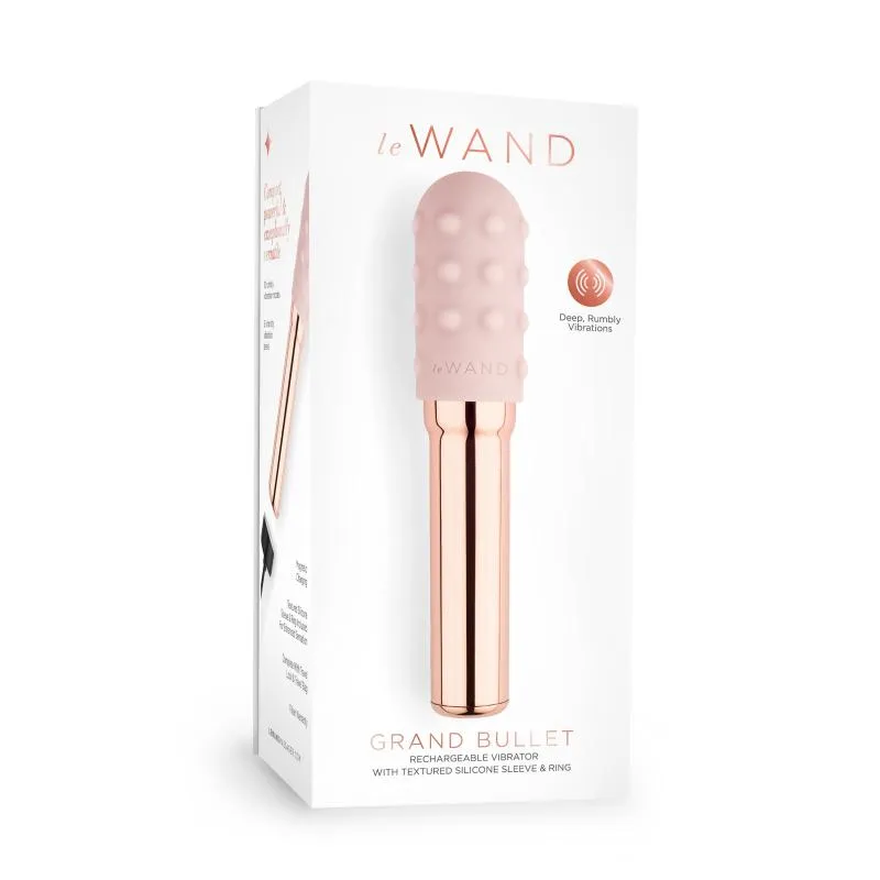 Le Wand - Grand Bullet Rechargeable Vibrator Rose Gold