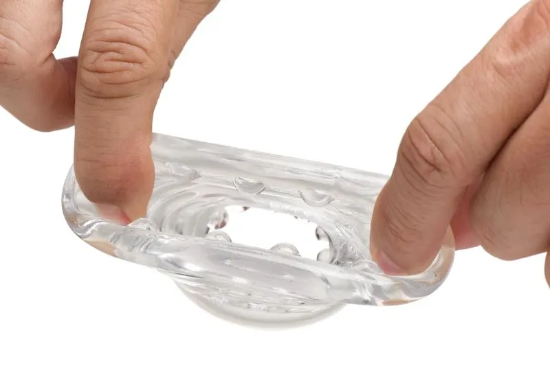 XR Brands - Ball Stack Hodenstretcher - Transparent