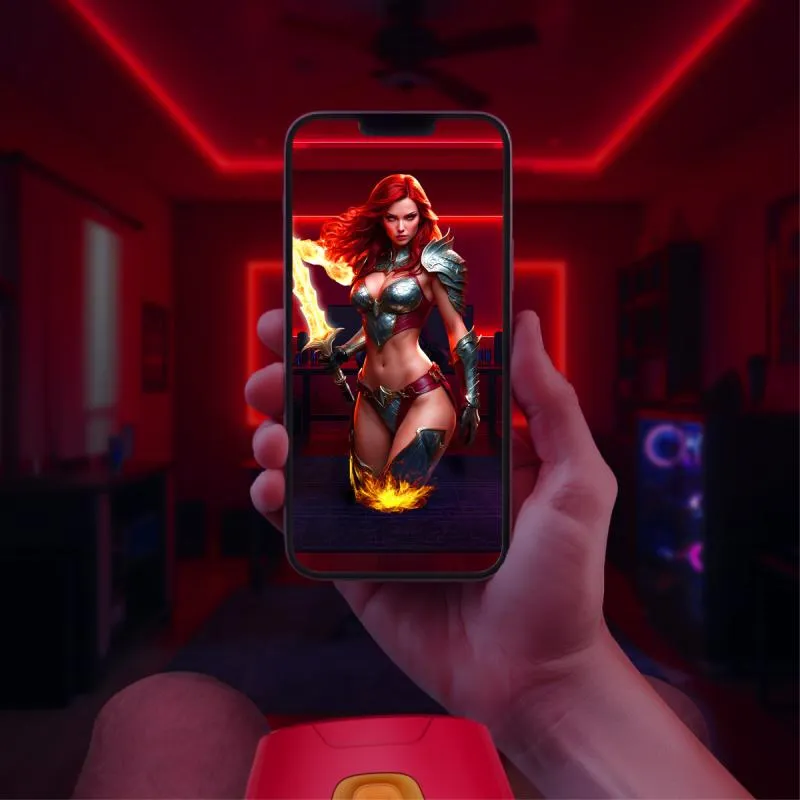 Masturs - Solara Fire Sorceress Masturbator - Interaktiv