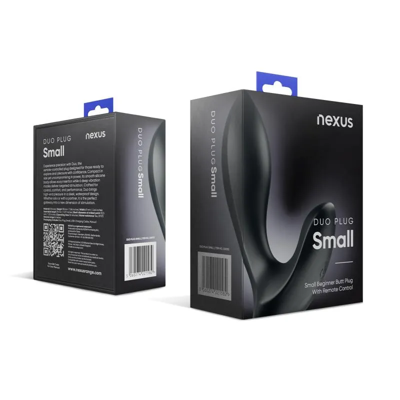 Nexus »Duo Klein« Analplug mit Vibration