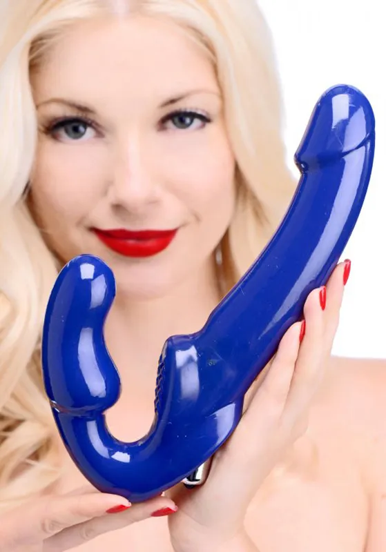 Revolver II Strapless vibrierende Umschnalldildo