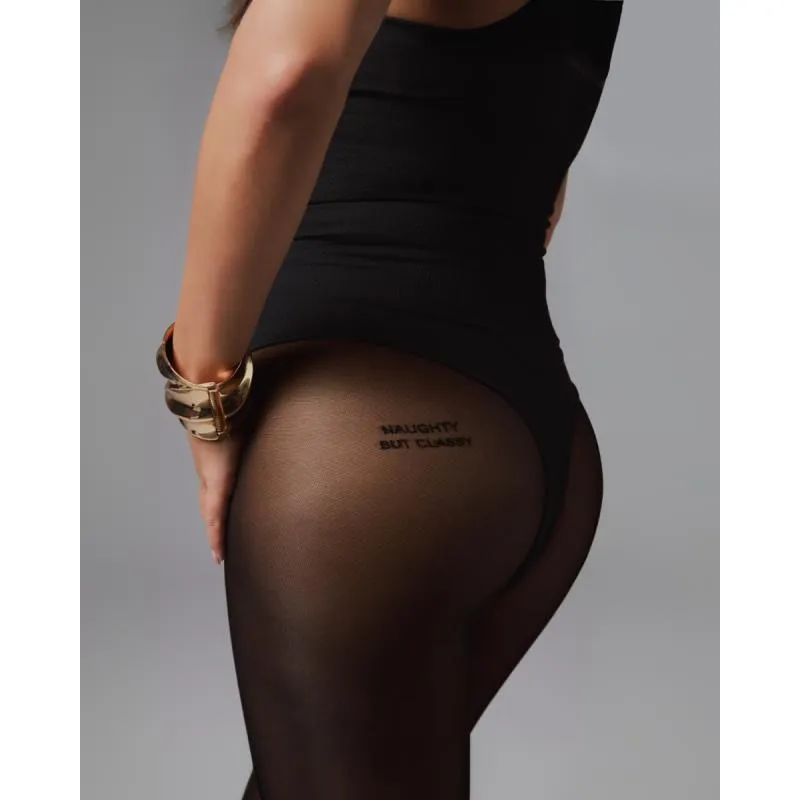 Obsessive - Patrise Classy Strumpfhose - Schwarz