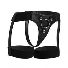 Strap-on Harness in Schwarz im Straps-Look Strap-on Harness in Schwarz im Straps-Look